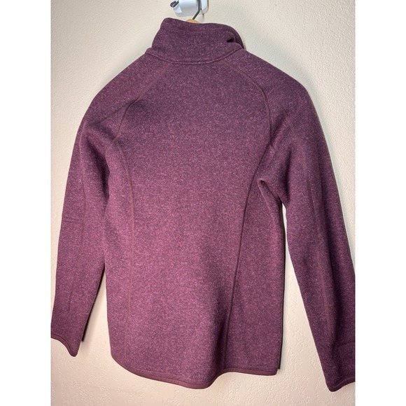Patagonia Better Sweater 1/4 Zip Fleece Pullover Purple (Women's XS) - Picture 6 of 8